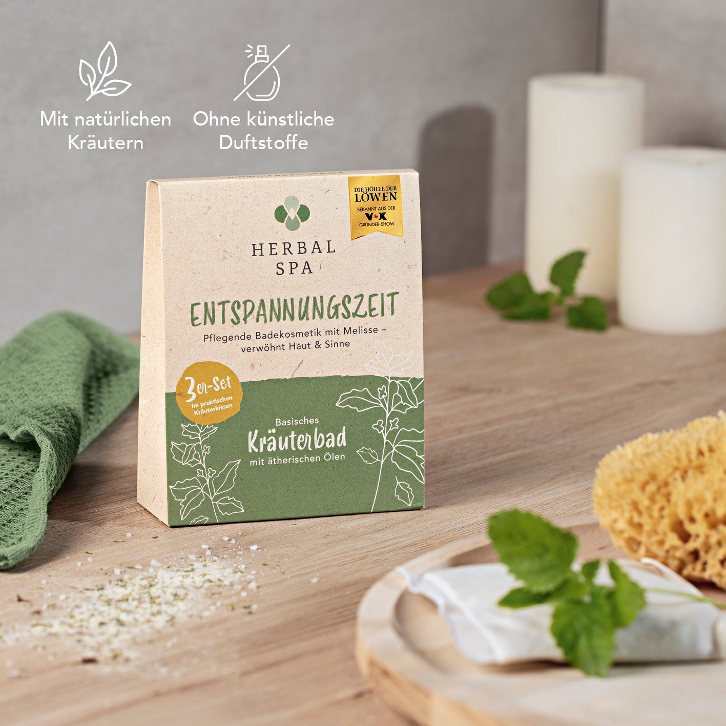 Kräuterbad - 6er-Set (6x 100g)